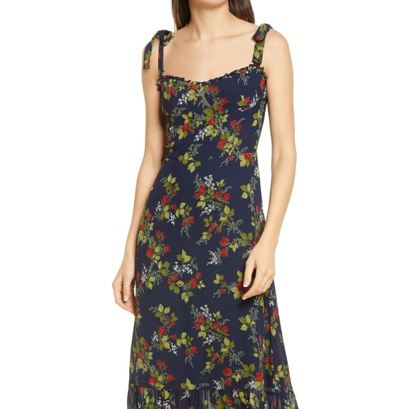 Reformation Nikita dress in Bordeaux size 10 - Picture 8 of 10